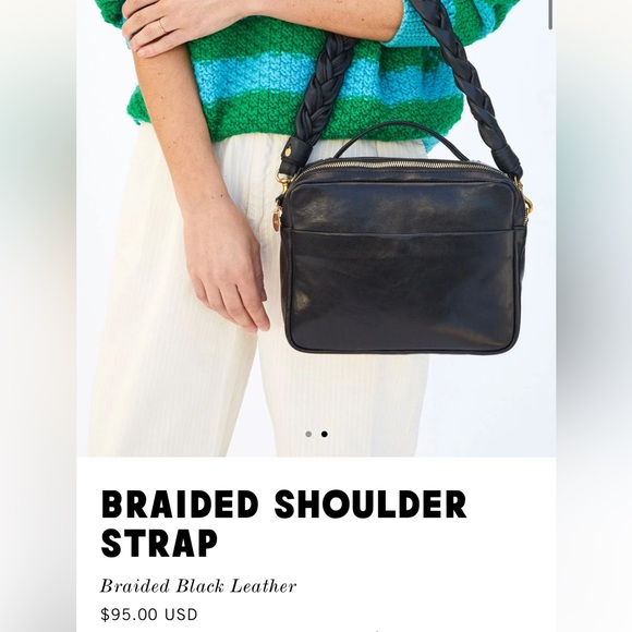 Clare V Braided shoulder strap - Picture 2 of 3